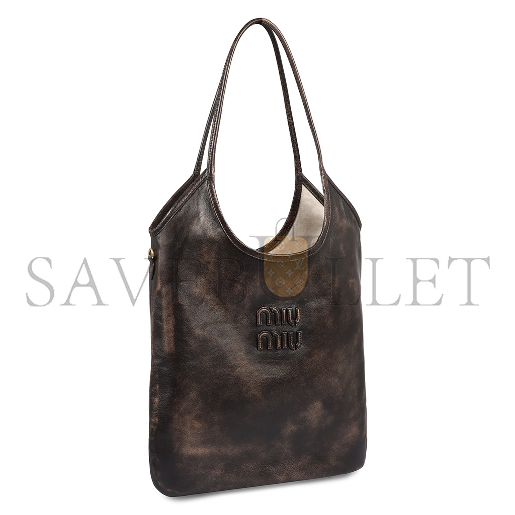 M1v M1v ivy leather bag 5bg231 (40*35cm)